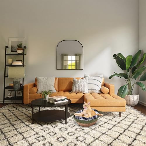 HANABASS Nido per Gatti e Cani in Cotone con Materassino Morbido, Resistente ai Morsi e Facile da Usare, per Dormire e Giocare in Casa, Design Carino e Artigianato Raffinato Stili multipli