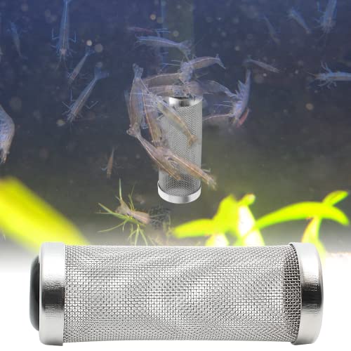 Bivethoi Stainless Steel Aquarium Filter Intake Cover, 16Mm Shrimp Filter Guard Metal Fish Tank Filter Intake Strainer, Mesh Tube Filter Net Cover Aquarium Inlet Filter Screen For Fish Tank #TOP6