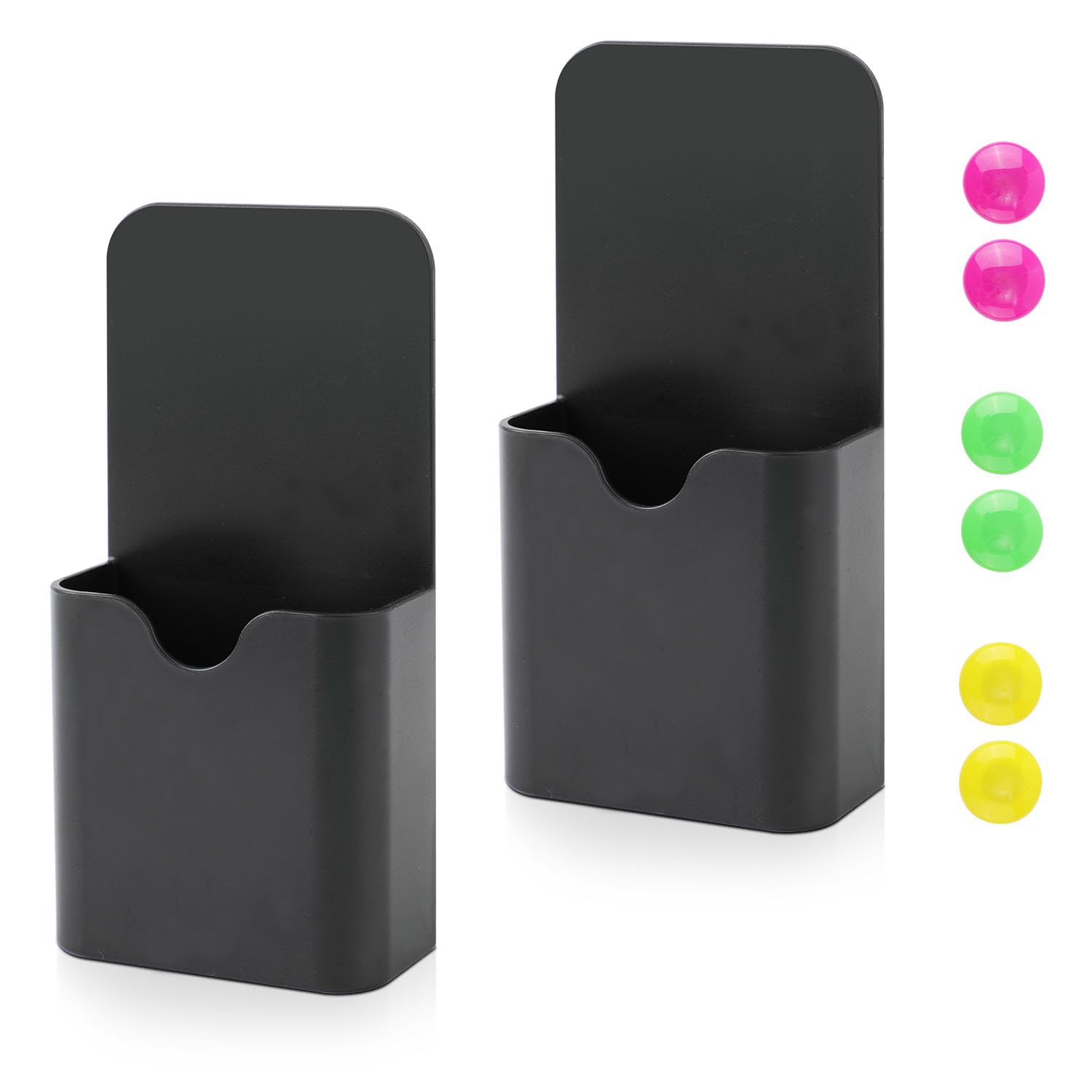 Portapenne Magnetico 2 Pezzi Con Cancellino - Per Lavagne, Frigo, Scuola E Ufficio