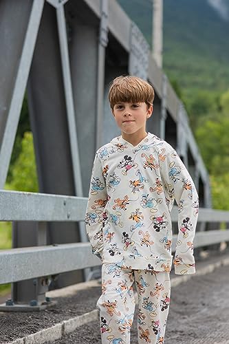 Disney Mickey Mouse Donald Duck Goofy Pluto French Terry Pullover Hoodie and Set Infant to Big Kid2