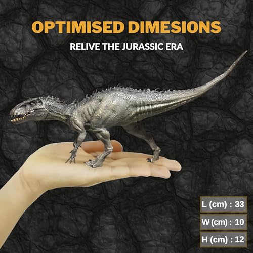 Image of Indominus Rex Toy Dinosaur Action Figure, Realistic Indominusrex Big Dinosaurs Toys for Kids, Indo Rex Dinosaur Toy for Play and Display, Jurassic Dino Toys for Boys & Girls (Indominus Rex)