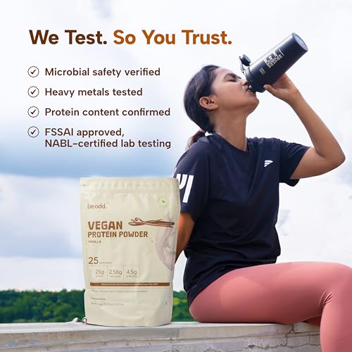 Image of Vegan Protein Powder | Quality Pea Protein Isolate | Sugar-Free, Easy to Digest |100% Natural Plant Protein | For Men & Women | 25gm per serving