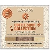 PROVENCE ESSENTIALS Trio Soap Sets (Coffee Shop Collection)