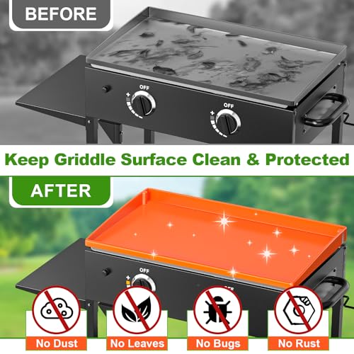Image of LOPNUR Full Coverage Silicone Grill Cover for Blackstone Griddle, 28 Inch