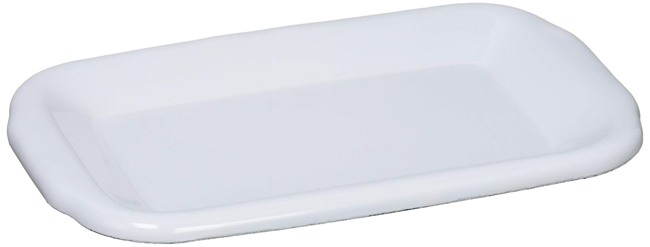 Noda Horo HFF-S Enameled Lid, Square Shape, Deep, For S Size, White Series, Made in Japan