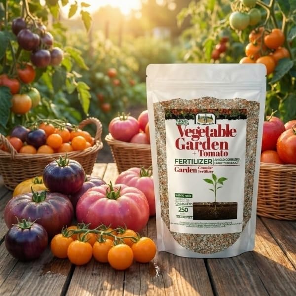 Old Cobblers Farm™ Wicked Growth Garden & Tomato Fertilizer - Plant Growth, Seed Development, Root Development (5 lbs | 10 lbs | 15 lbs | 20 lbs) (5 lbs)