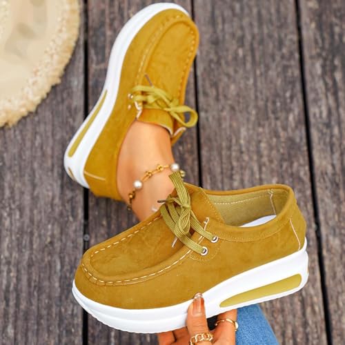 Zapatillas de mujer blancas casual con plataforma para verano 2