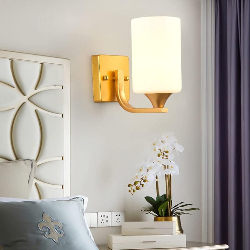 Image of OJIT Premium Gold Wall Lamp (with Bulb) Lamp for Bedroom, Living Room, Restaurants, Dining, Coffee Shop, Home Etc. (Pack of 1)
