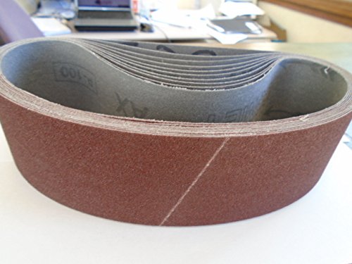 Bandes abrasives grain 120 Inca 54.184.062 lot de 10 pour ponçage bois et métaux