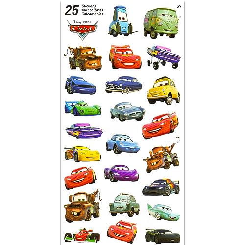 Disney Cars Backpack with Lunch Box Set - Bundle with 16” Lightning McQueen Backpack, Cars Lunch Bag, Stickers, More | Disney Cars School Supplies4