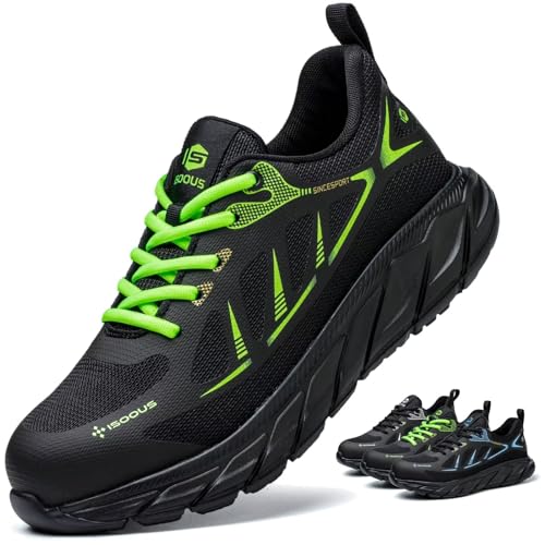 Scarpe Antinfortunistiche Uomo Leggere Scarpe da Lavoro Donna Comodo con Punta in Acciaio...