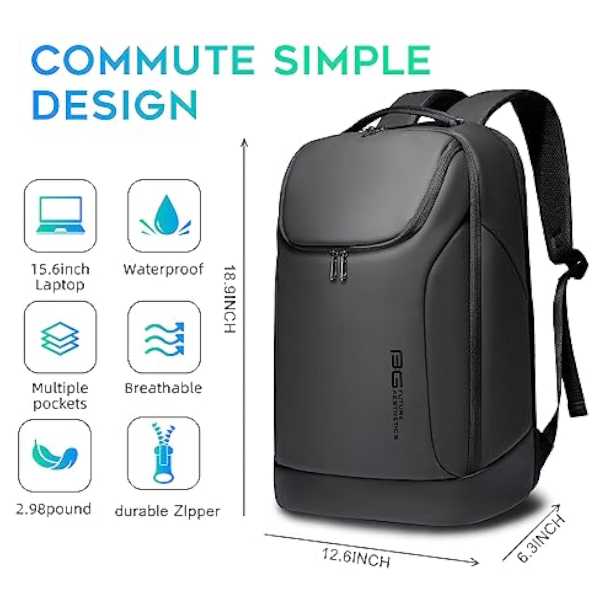 Business Smart Backpack Waterproof