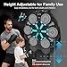 Music Boxing Machine for Kids and Adults,Bluetooth Wall Mounted Punching Pad with Gloves,Rhythm Lights&Two-Player Battle Home Gym Equipment,Sport Toys Gifts for Men Boy Girl Teen 6,7,8,9,10+ Year Old