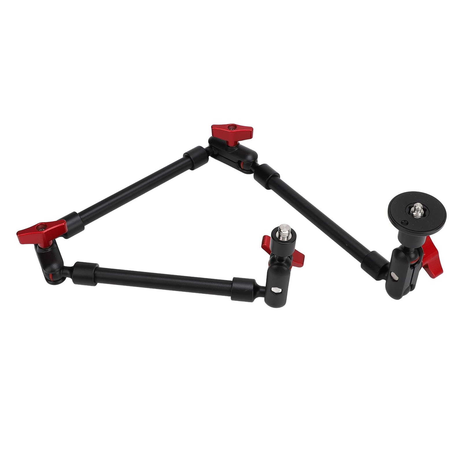 Przegubowy Uchwyt na Biurko do Aparatu Magic Arm, 13 Cali |Obrót o 360° i Głowica Kulowa o 180°, Stop Aluminium, Uchwyt Przegubowy Super Clamp dla Fotografa, Kamerzysty, Streamera, 57 Mm