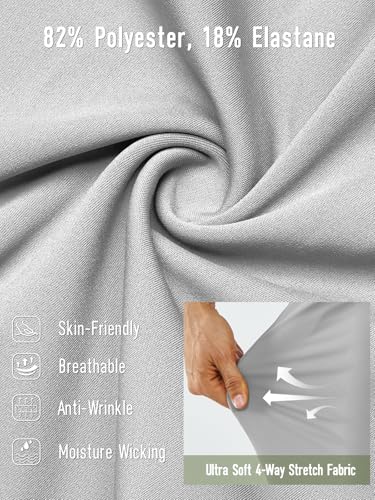 Image of NORTHYARD Men's Joggers Athletic Workout Track Pants Running Gym Training Sweatpants with Zipper Pockets Open Hem