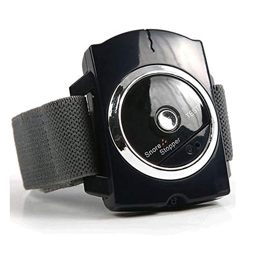 HUWAI-F Antironquidos y Apnea para Dormir, Anore no More - Snore Stopper Watch - Antironquidos, Rayo Infrarrojo Detecta Dispositivo Antirronquidos Pulsera Reloj Ayuda para Dormir2pcs
