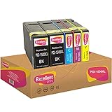 🧡 INCLUS: 1 SET + 1 BK Excellent Print PGI-1500XL PGI1500 XL Compatible Cartouches d\'encre pour Canon Maxify MB2050 MB2350 MB2150 MB2155