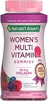 Vista 1 de Nature's Bounty Optimal Solutions, Women's Multivitamin Gummies for Immune Support, Cellular Energy Support, Bone Health, Raspberry Flavor, 140 Ct