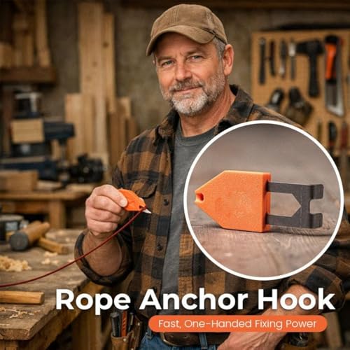 Crochet à dégagement rapide pour fixer vos cordes sans outils ni aide - 7