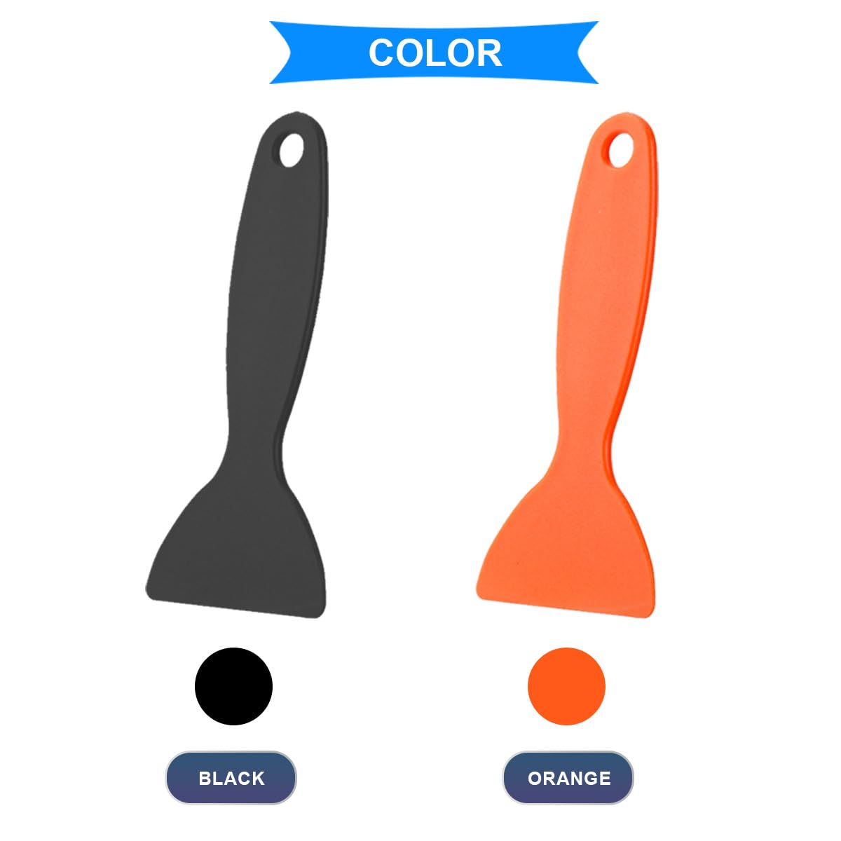 Set Di 10 Spatole In Plastica Per Stucco 5,9 Cm – Flessibili E Riutilizzabili Per Raschiare, Stuccare E Rimuovere Bolle