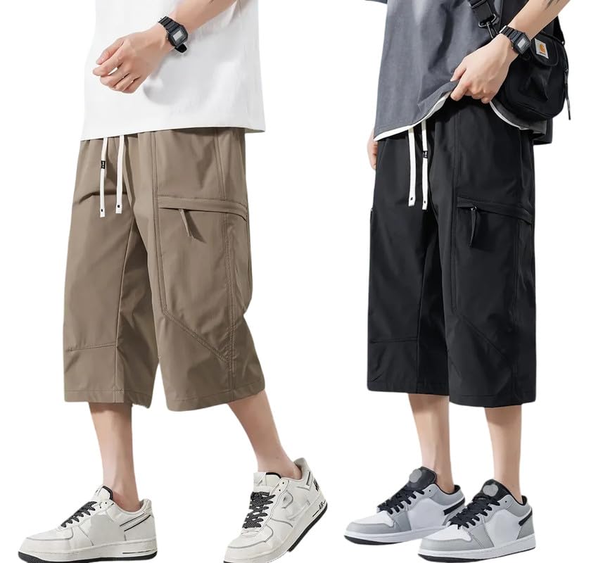 Image of Lymio Men Casual Shorts || Men Cargo Shorts Cotton || Available in Combo Pack of 2 (Shorts-42-45)