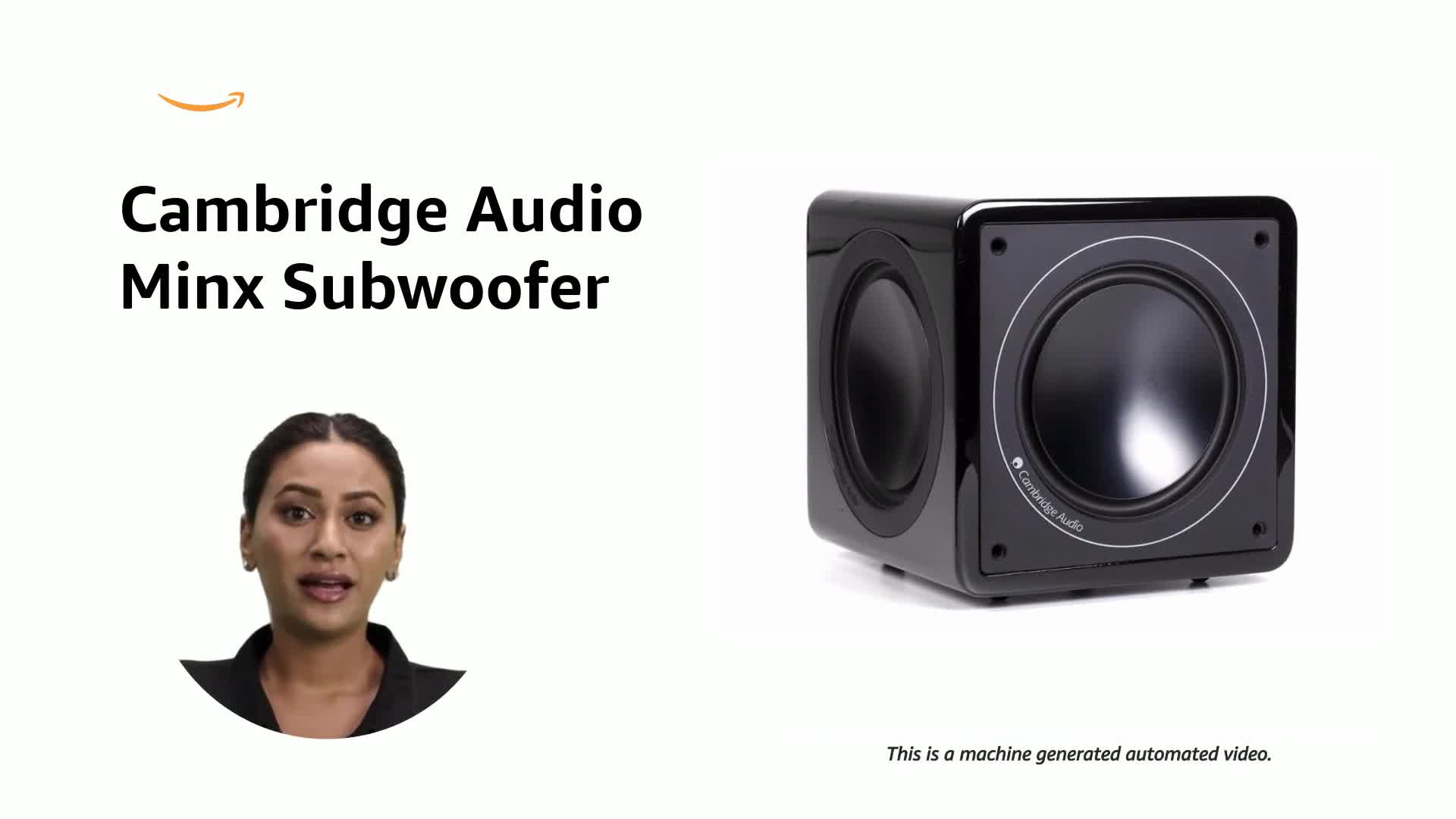 (希少)ALNIC Vivi-drive Cambridge Audio Minx X201 200 Watt Auxiliary Subwoofer (Black