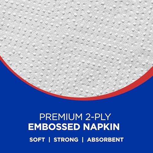 Image of Dixie Ultra Interfold 2-Ply Napkin Dispenser Refills by Georgia-Pacific, White, 250 Napkins Per Pack, 24 Packs Per Case, 32006
