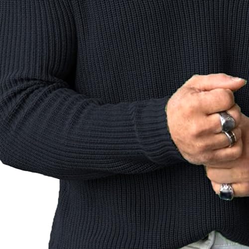 Men's Classic Slim Fit V-Neck Pullover Long Sleeve Knitted Ribbed Sweaters Lightweight Knit Jumper Sweater4