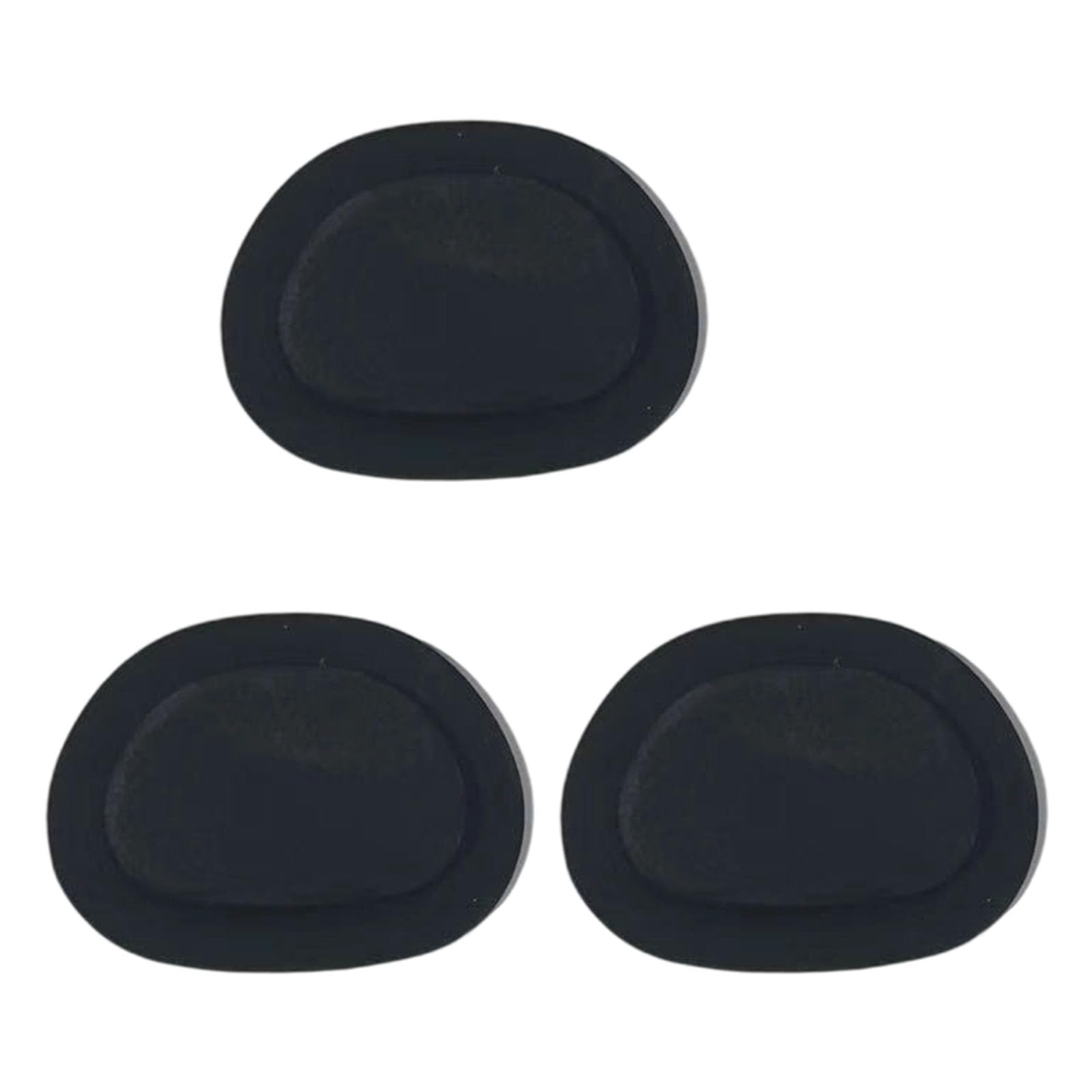 TFAOYS Leak Proof Mixer Lid Plugs Secures Fit Durability Silicone Construction for Smoothy on the Go 3pcs Set Replacement Lid Stopper for Blenders