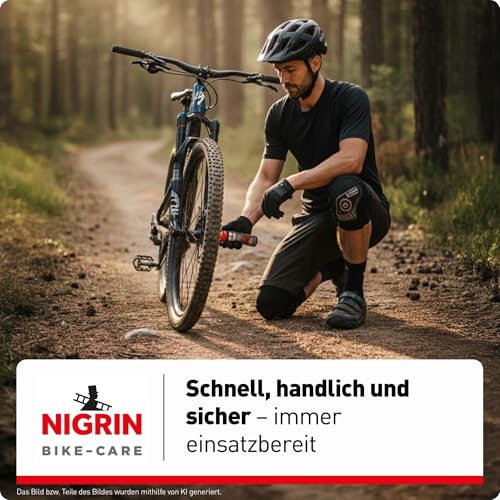NIGRIN Fahrrad Reifendicht, sofortige Pannenhilfe, geeignet für alle gängingen Ventile, 75 ml – Ansicht 6