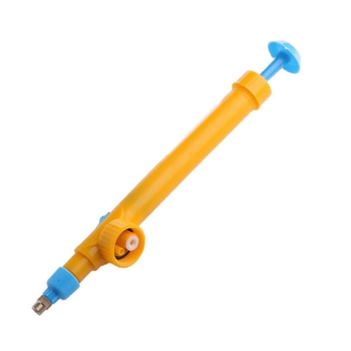 QTH Bottle Spray Gun Used in Car Wash, Gardening, Home and Kitchen Window Cleaning (Yellow_Plastic)