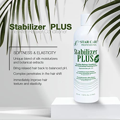 Star Care Stabilizer Plus The After-Relaxer Conditioner With Penetrating Foaming Action Approximate Ph. 3.5 (16 Oz) #TOP1