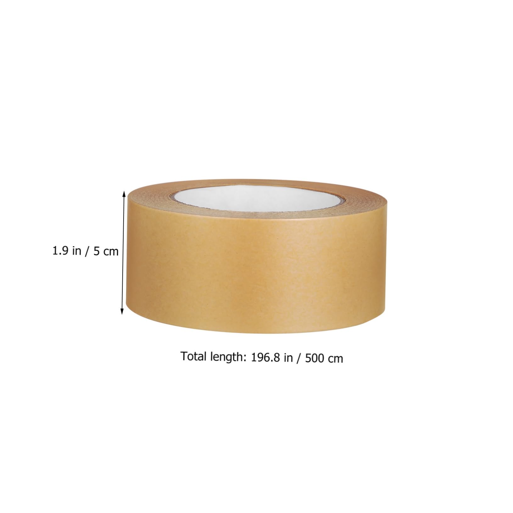 Housoutil 4 Di Nastro Di Carta Artigianale Resistente Di Nastro Largo Per Imballaggio Da Imballaggio Marrone Per Spedizione Resistente