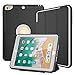 New iPad 9.7 2017/2018 case - DUNNO Heavy Duty Full Body Rugged Protective Case with Auto Sleep/Wake Up Stand Folio & Three Layer Design for Apple iPad 9.7 inch 2017/2018 (Black+Gray)