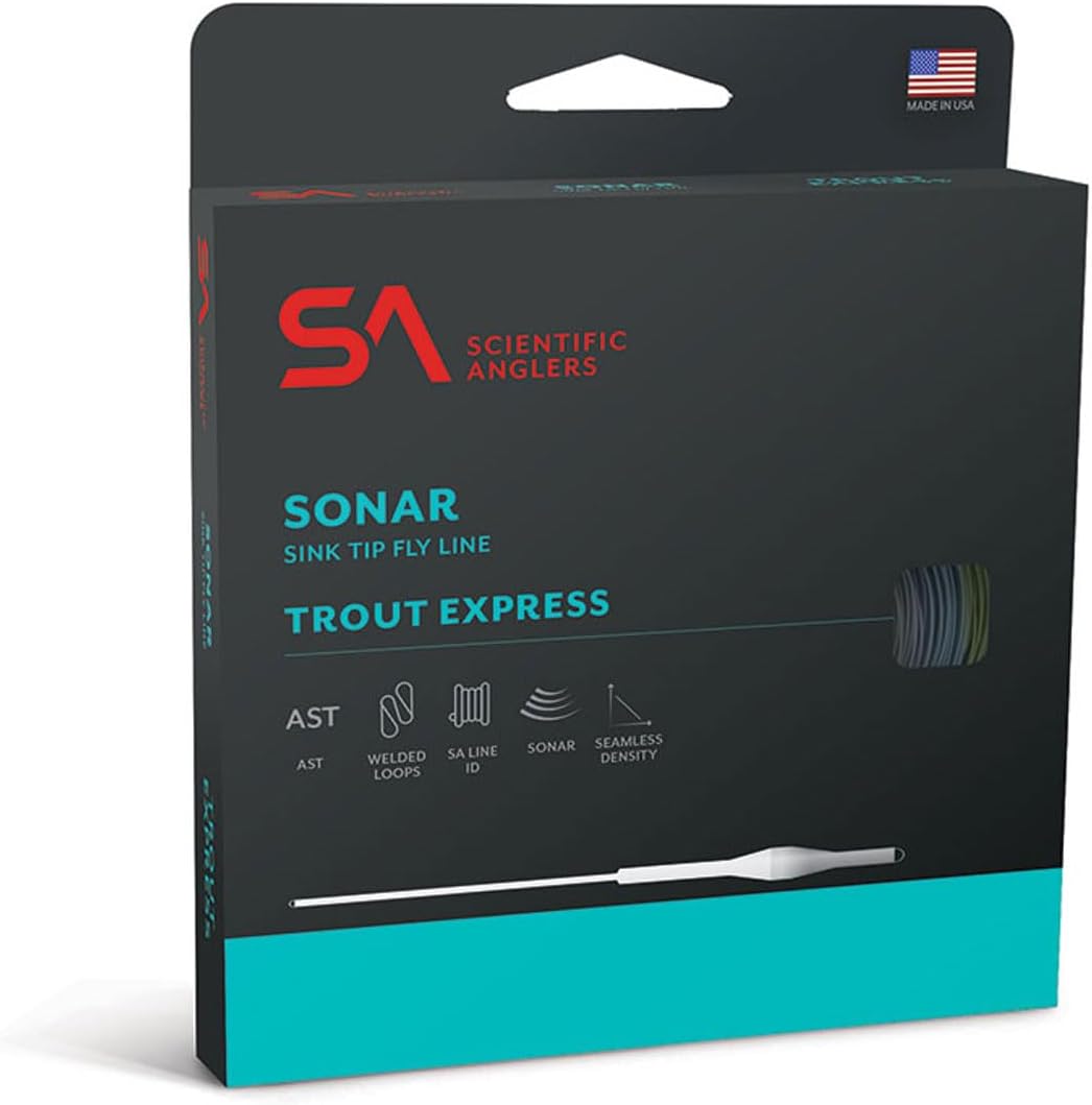 Sonar Trout Express Sinking Fly Line Freshwater Trout Streamer