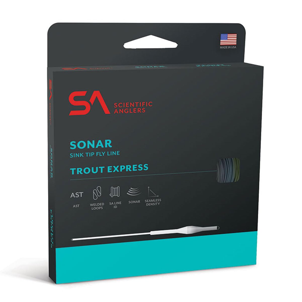 Sonar Trout Express Sinking Fly Line Freshwater Trout Streamer