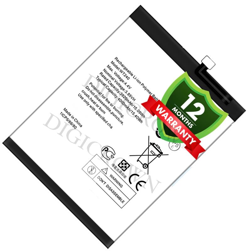 Image of Original WT240 Battery Compatible for Nokia 2.3 (TA-1206, TA-1209, TA-1211, TA-1214) | Nokia 3.2 (TA-1156, TA-1159, TA-1164) - (4950mAh) - 1 Year Warranty