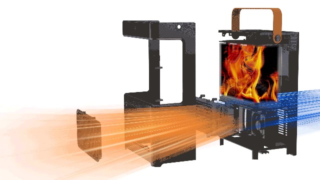 Termoventilatore a risparmio energetico, 2000 W, in ceramica PTC, oscillante a 80°, silenzioso, riscaldatore elettrico portatile con telecomando, termostato, timer da 12 ore, 3 modalità, protezione