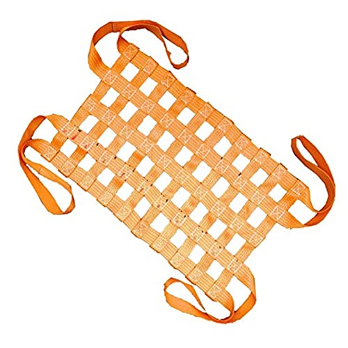 MAHFEI Hängendes Hebenetz, Gurte Für Den Materialtransport Sicherheitshebenetz Aus Nylon, Hängend Be- Und Entladen Von Fracht Werkzeug Für Frachtumschlag Last 0,3-4 Tonnen Cover