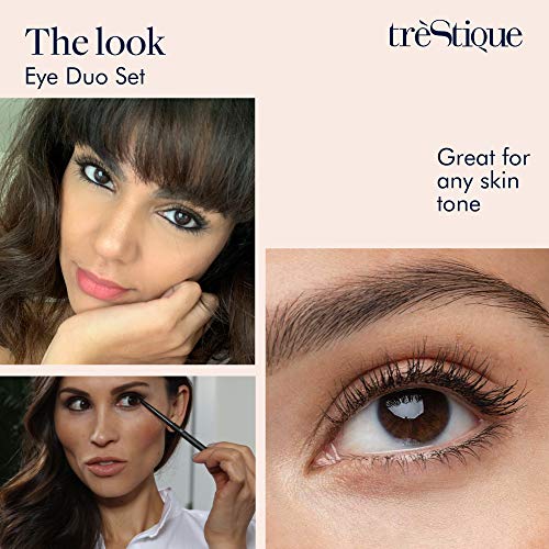 Mascara and eye liner duo set treStiQue à la texture riche et application fluide - 7