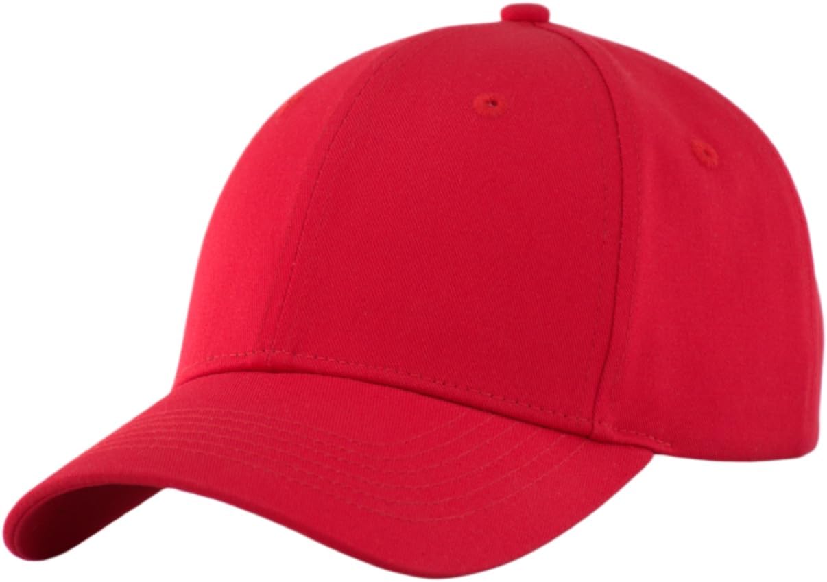 TSSGBL Classic Plain Baseball Cap, Small/M-L/XL-3XL Big Head Fit, Unisex Adjustable Cotton Structured Golf Dad Hat