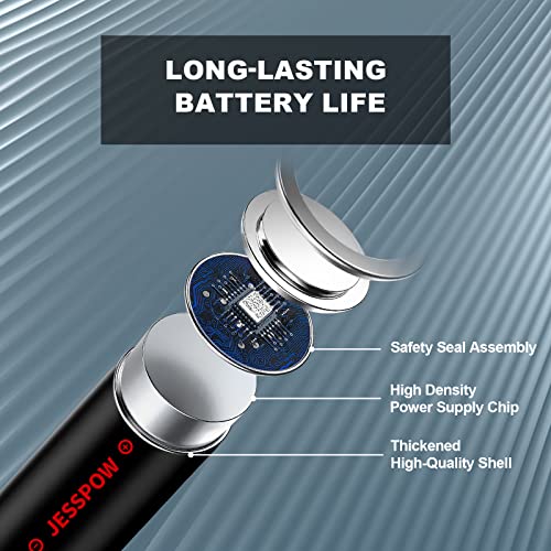 Jesspow Cr123A Lithium Batteries, Cr123A Rechargeable Batteries 3.7V For Arlo Cameras Vmc3030 Vmk3200 Vms3330 3430 3530 And Flashlight Polaroid Microphone - 8 Pack #TOP5