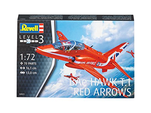 Revell 04921 BAe Hawk T.1 Red Arrows im Maßstab 1:72