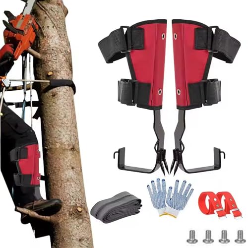 Baumklettern Ausrüstung,Baumklettern Spike Set,Steigeisen Baumklettern,2...