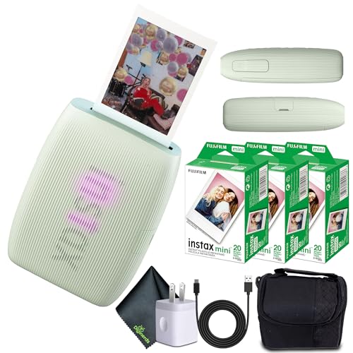 xmtC INSTAX MINI Link 3 X}[gtHv^[(Z[WO[) + gxobOX[ + 3X INSTAX MINI CX^gtB(60) + USB[dA_v^[ + Diginerds }CNt@Co