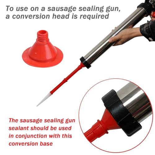 Buse d'extension de calfeutrage et kit de conversion pour pistolet à colle