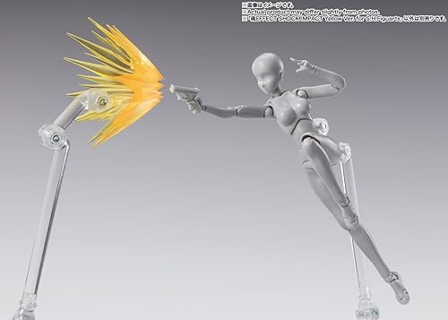 Vista 29 de TAMASHII NATIONS - Energy Aura Yellow ver. para S.H.Figuarts Tamashii Effect Energía Aura Amarillo Ver.