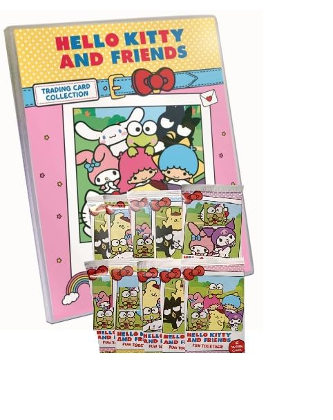 1 Archivador vacío (sin sobres ni cromos) + 10 sobres Colección de cartas cromos and Friends: Fun Together! 2026