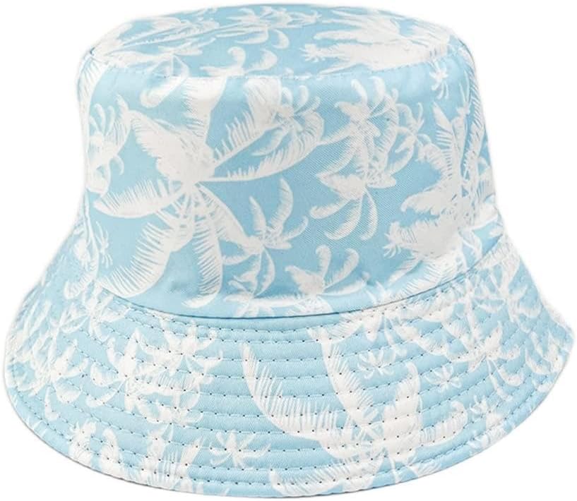 Europe and The United States Printed Fisherman's Hat Basin Cap Seaside Sunscreen Sunshade Beach