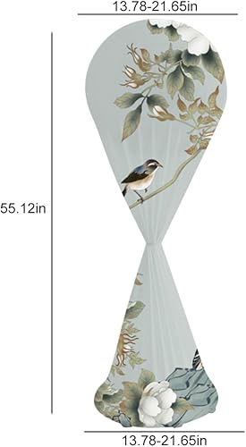 Vista 25 de VIOKKO Tower Fan Dust Cover Dustproof Tower Cover Washable Tower Sleeve Dust-Proof Protective Cover for Household Tower Fan Pedestal Fan Floor Fan